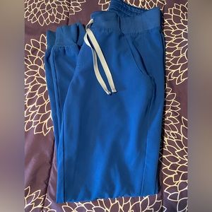 Figs royal blue XS joggers